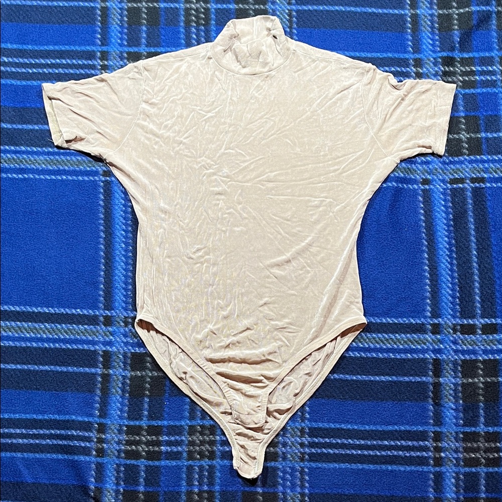Vintage Jonden Cream Bodysuit - Size Medium